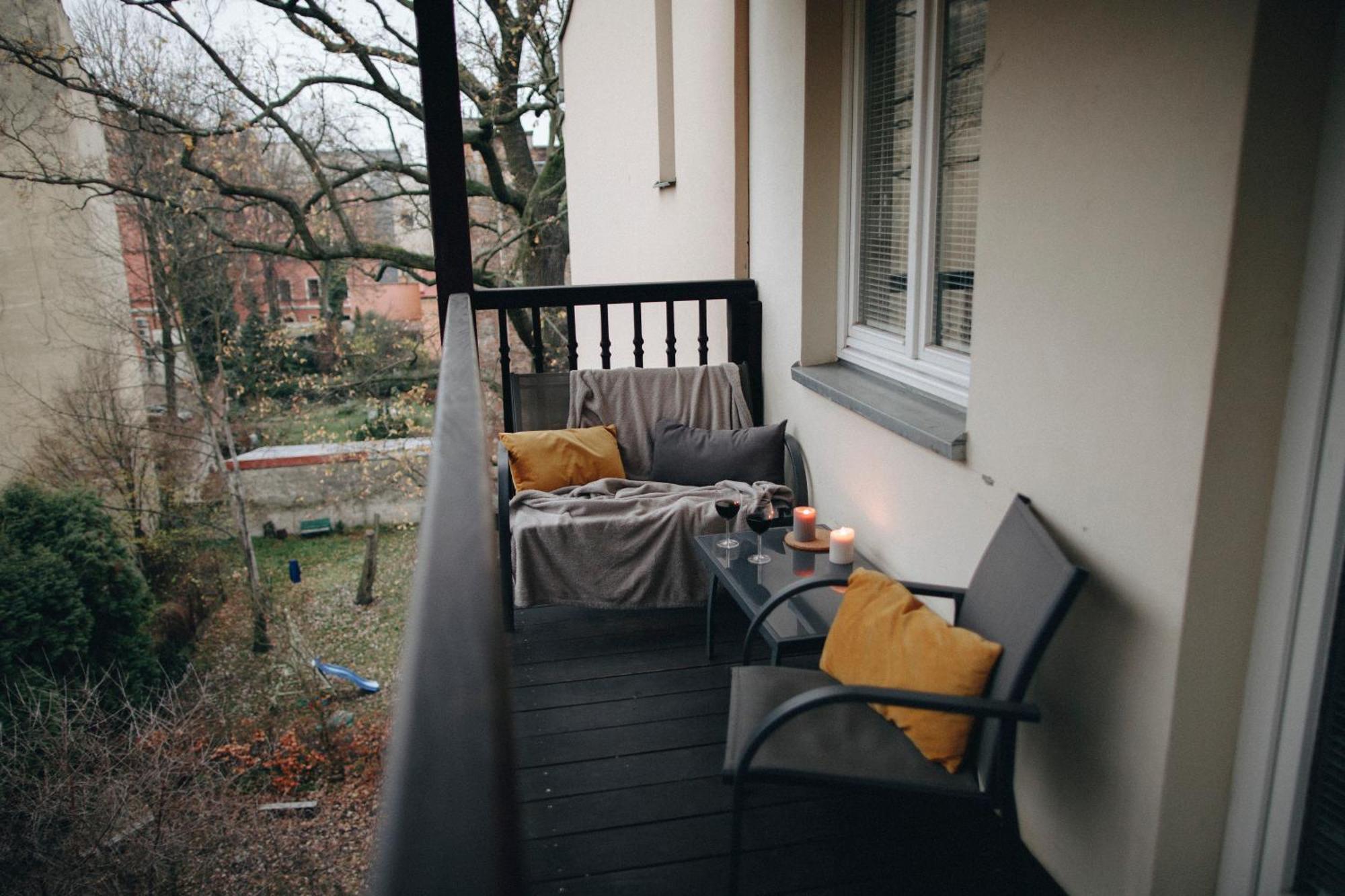 Apartment Balcony Bliss Main Square Loft Krakau